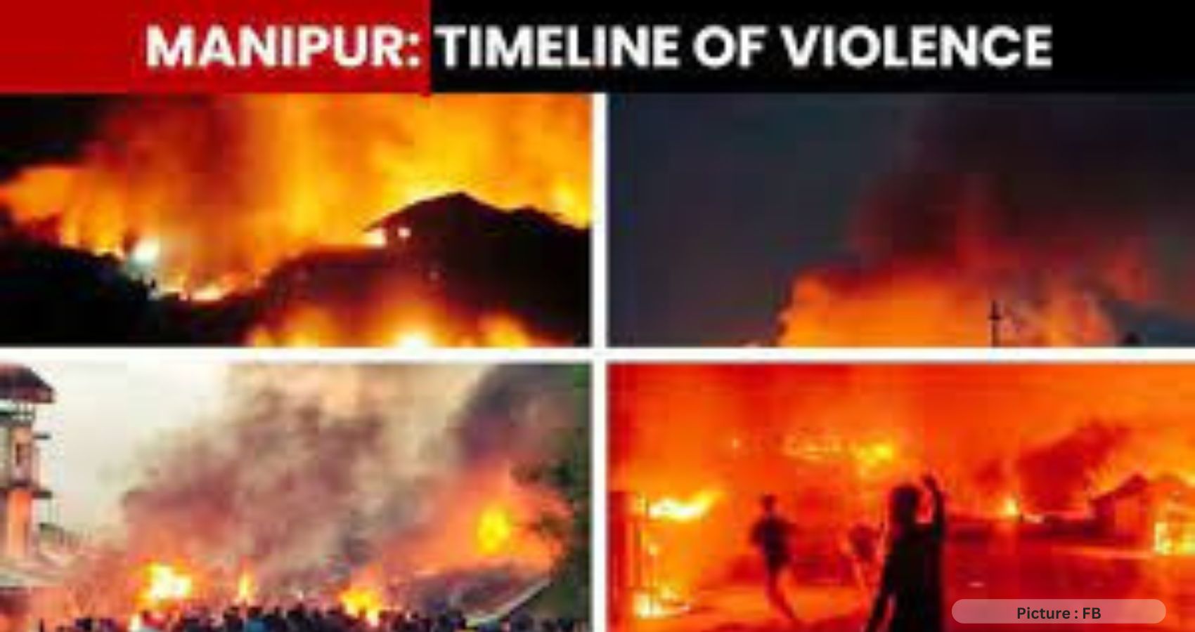 Hello!… Manipur Is Still Burning! Is There Anyone In Charge?          