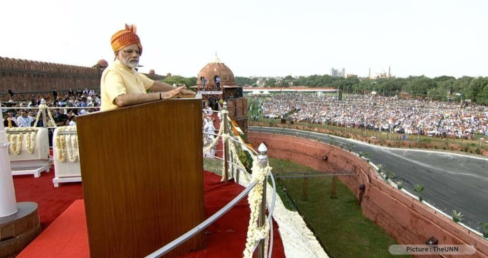 Narendra Modi Highlights India’s Unprecedented Growth Story At Independence Day Celebrations