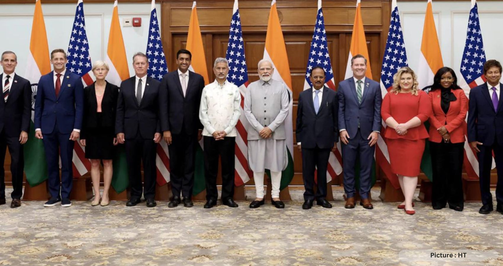 US Congressional Delegation Meets PM Modi, Strengthening Indo-US Ties
