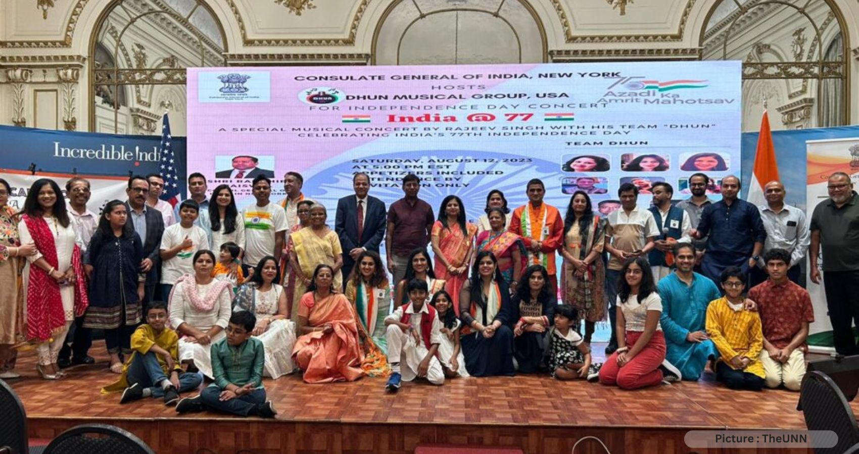 Musical Concert Held In NY Indian Consulate Celebrating Independence Day