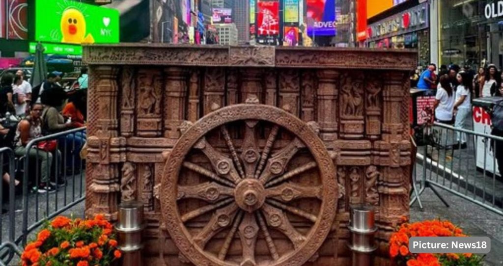 Celebrating India’s Heritage and Unity: The Konark Chakra Illuminates Times Square
