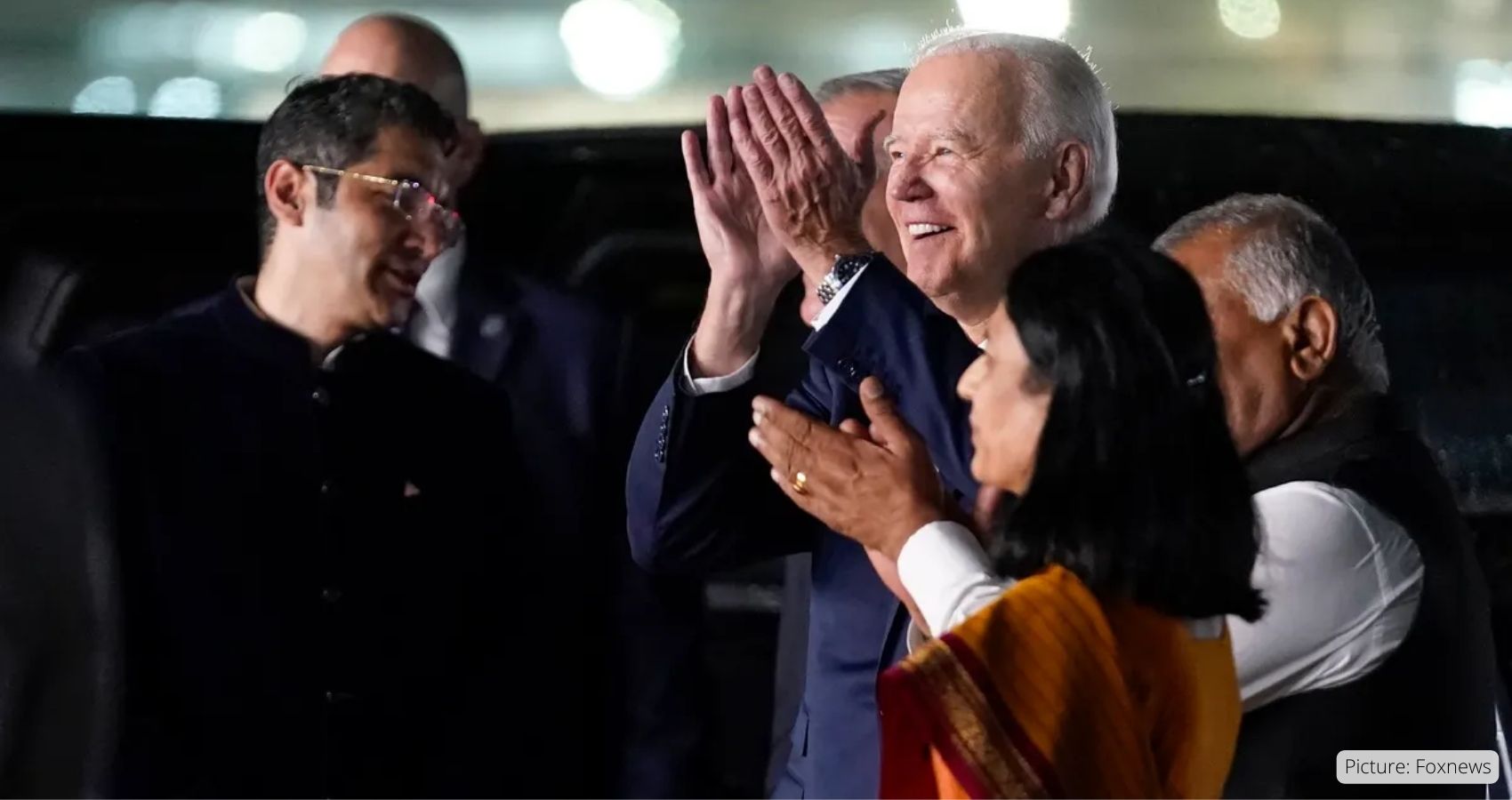Biden Arrives In India For G20 Summit