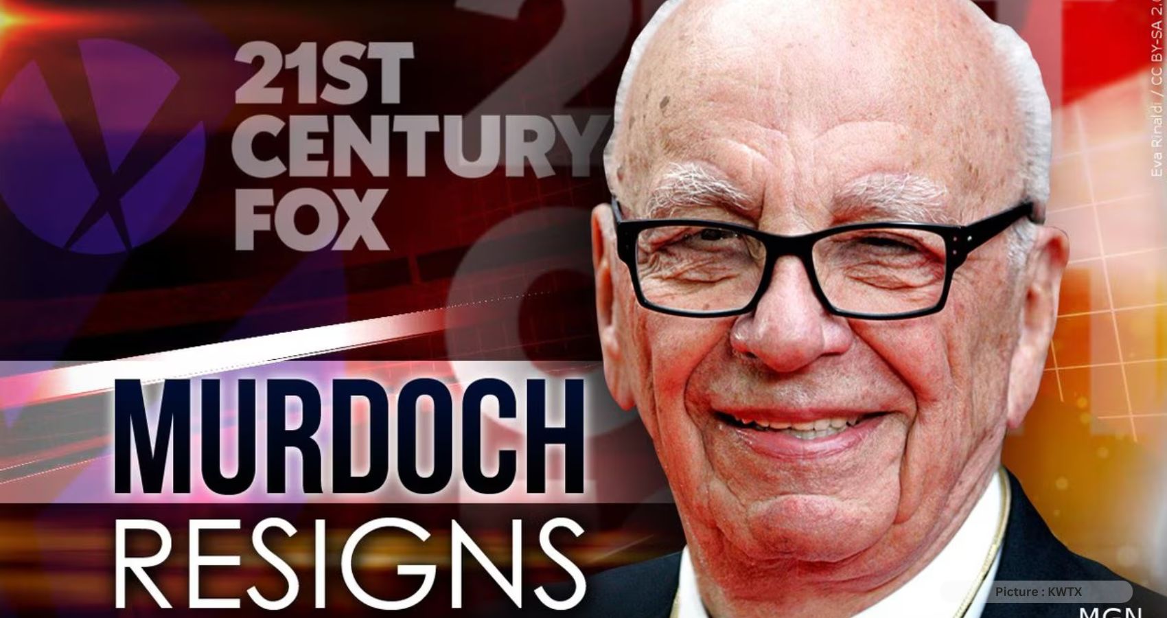 Rupert Murdoch Resigns As Chairman Of Fox And News Corp
