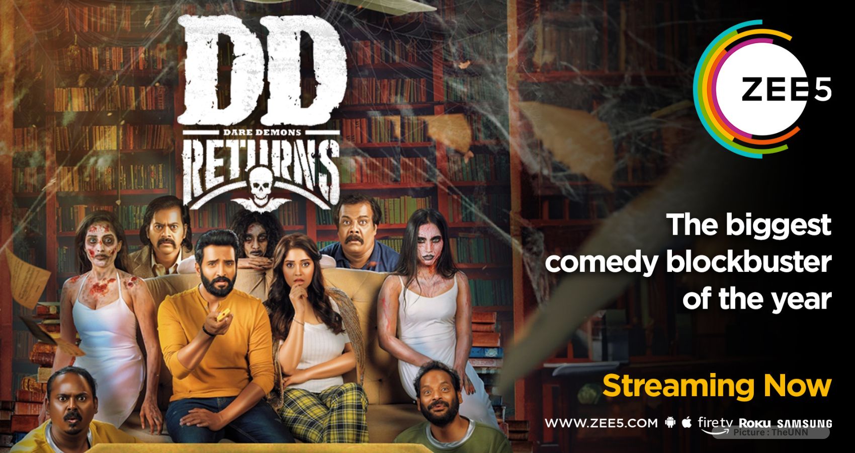 Santhanam’s Tamil Horror Comedy ‘DD Returns’ Is Streaming On ZEE5 Global