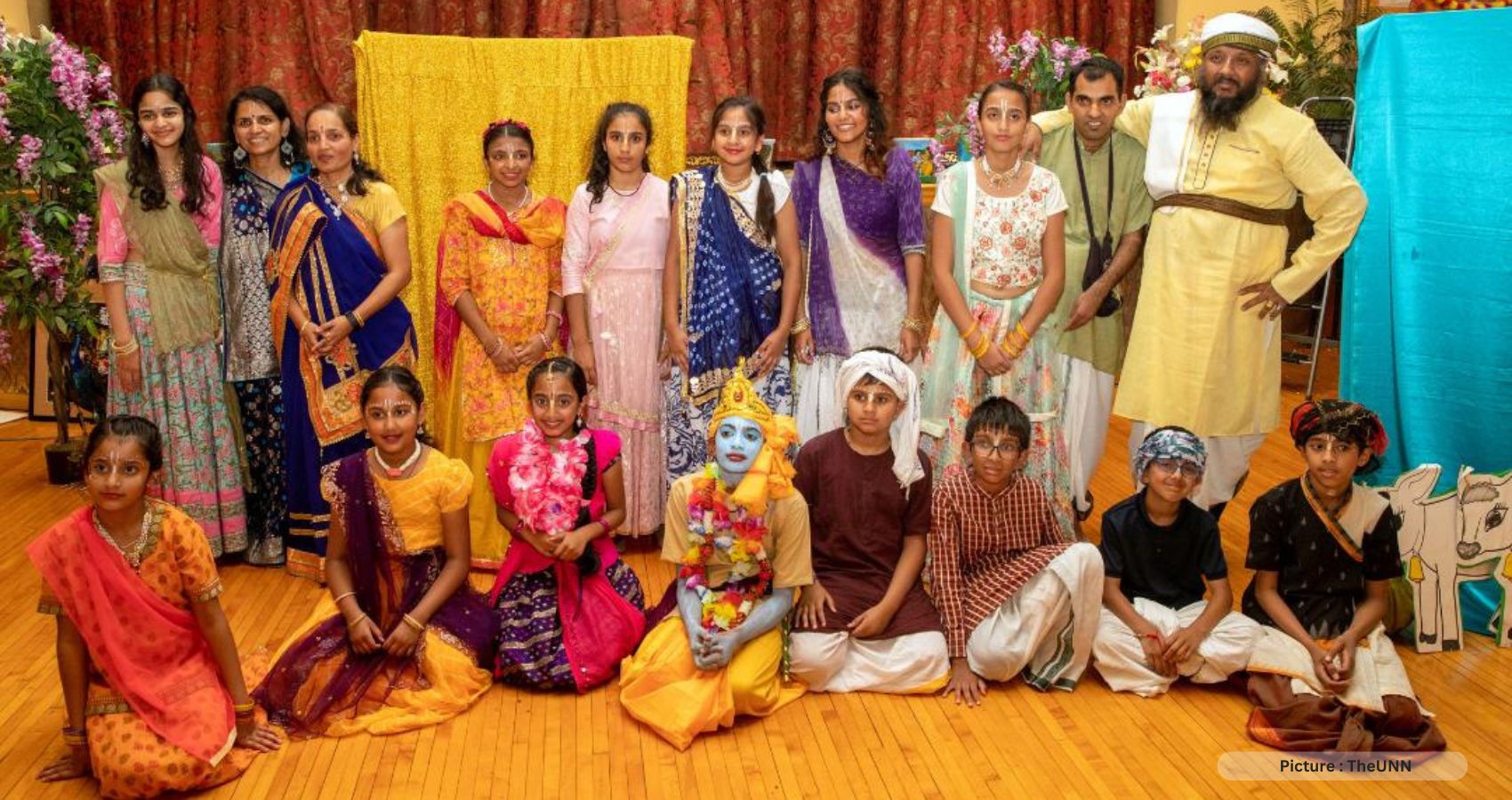 Srimati Radha Rani and Sri Krishna Play by ISKCON Youth