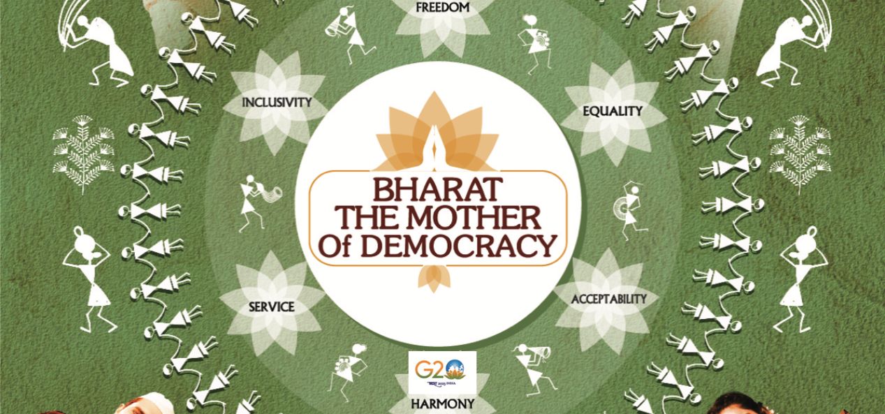 G20 - Bharat The Mother of Democracy