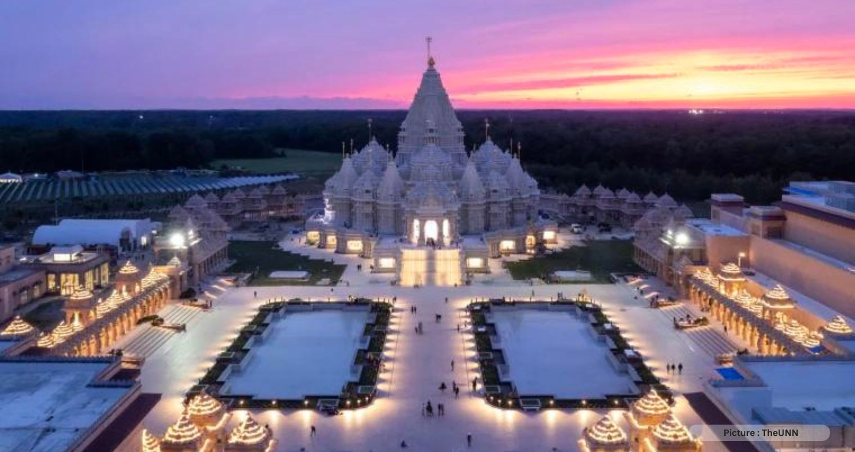Largest Hindu Temple Outside India Inaugurated In New Jersey