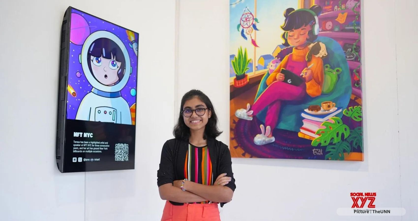 NFT Exhibition By Indian-American Girl Enthralls Kerala Kids