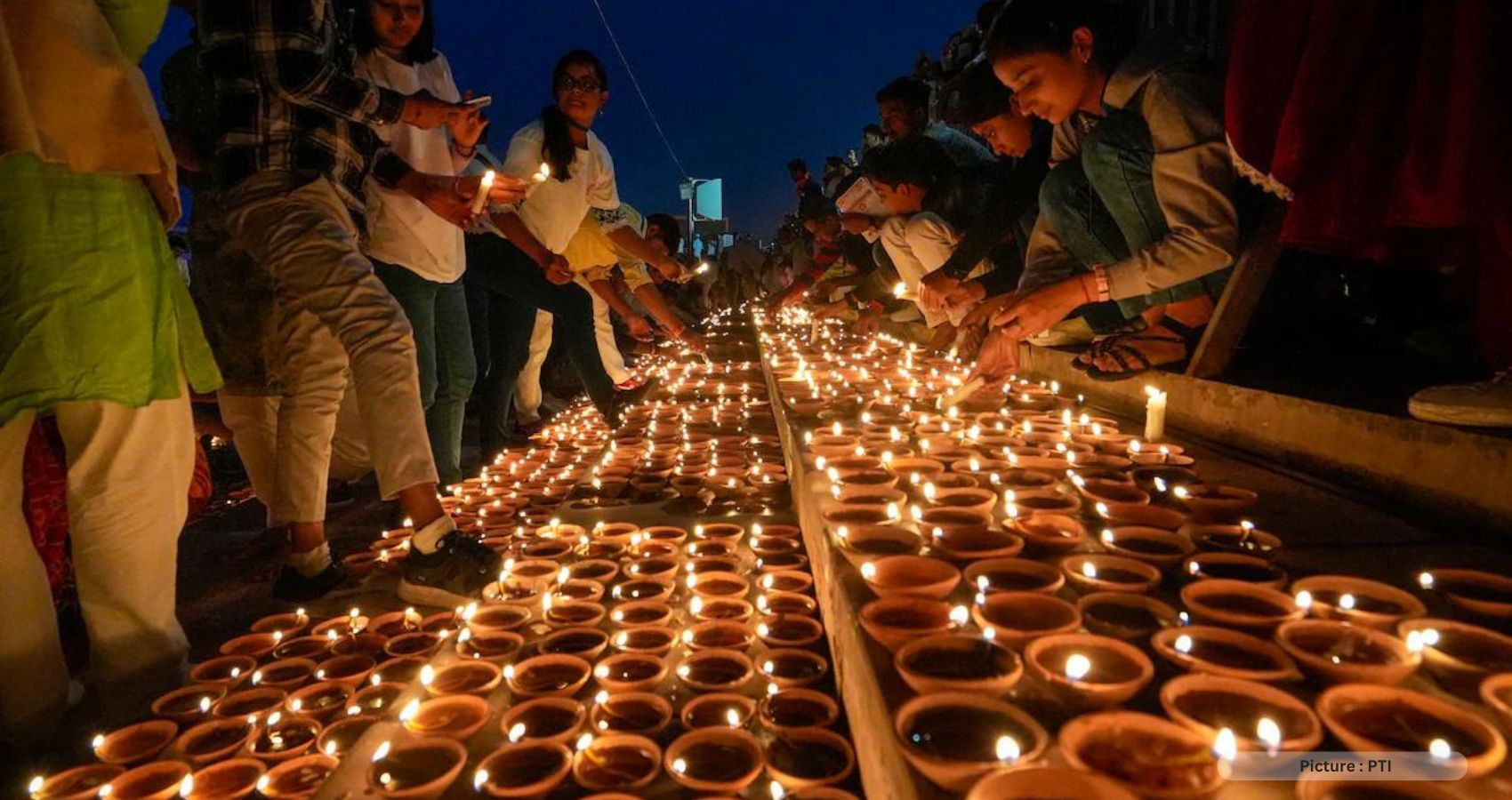 Ayodhya Illuminates with Record-Breaking 22.23 Lakh Diyas in Deepotsav Celebration, Sets New Guinness World Record Ahead of Ram Temple Inauguration