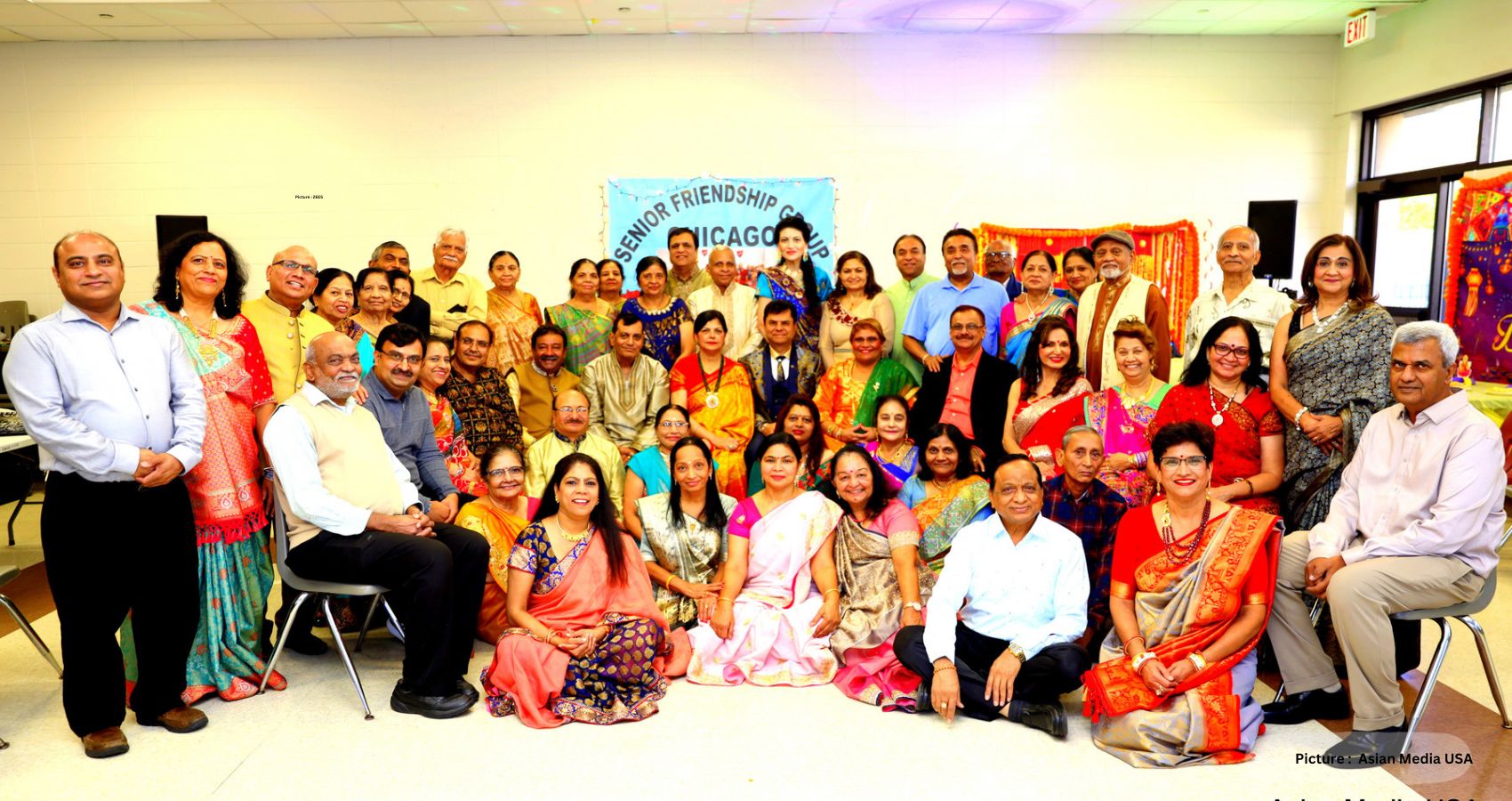Featured & Cover Senior Friendship Group In Chicago Hosts Dazzling Diwali Celebration 1