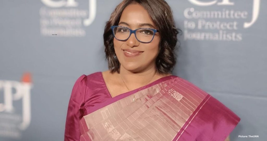 Shahina K.K Receives CPJ International Press Freedom Award