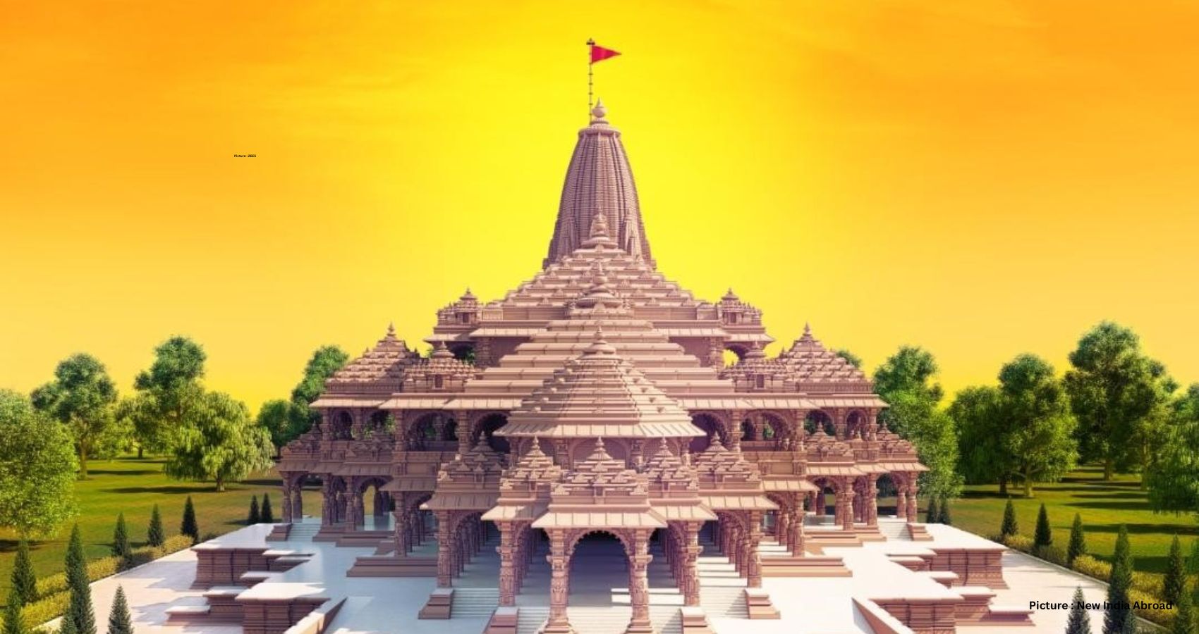 Ayodhya Ram Mandir: Prime Minister Modi to Inaugurate Majestic Temple Amidst Green Oasis