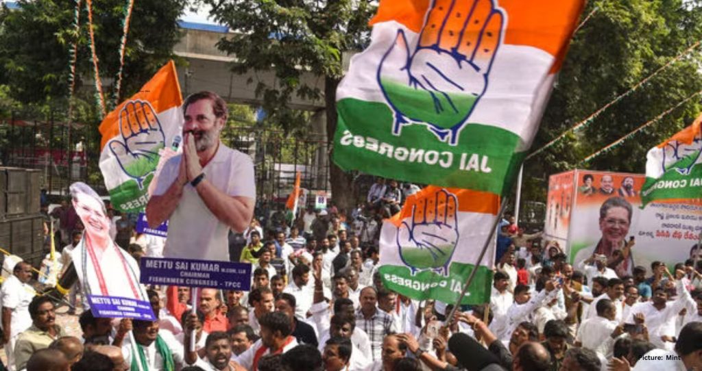 BJP Wins In 3 Hindi Heartland States in India, Congress Wins In Telangana