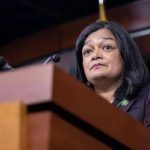 Featured & Cover Rep Jayapal Urges US Israel Arab Coalition Against Hamas Stresses Long Term Political Solution for Middle East Stability