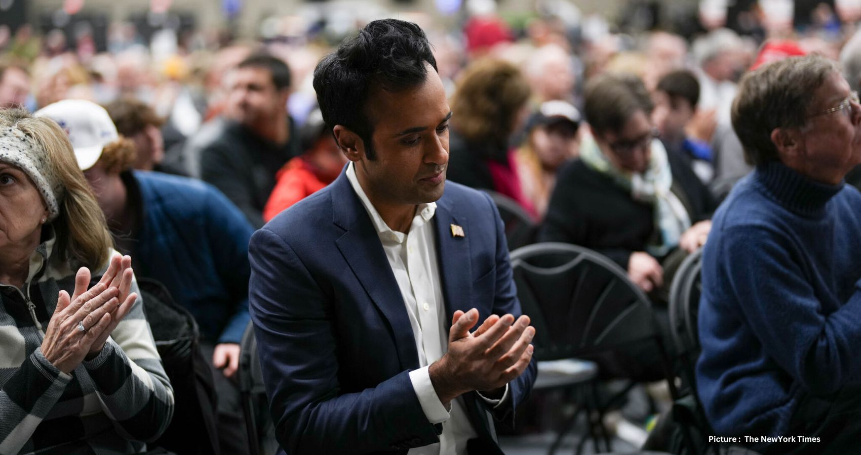 Entrepreneur Vivek Ramaswamy Withdraws from Republican Presidential Race, Throws Support Behind Trump