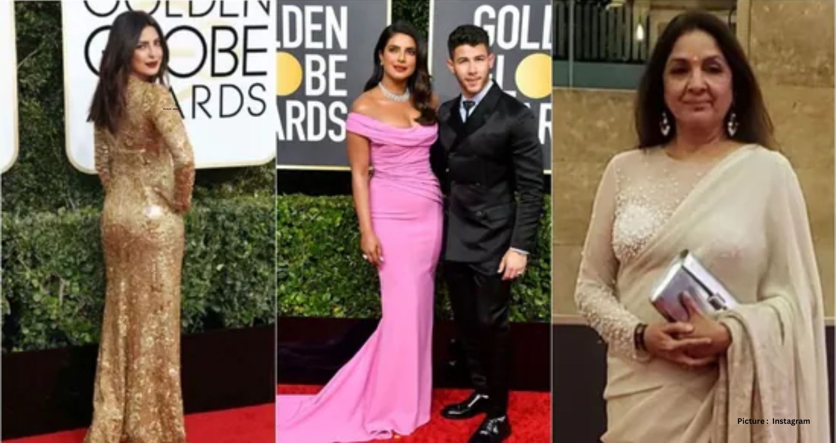 Featured & Cover Glamour on the Global Stage Indian Stars' Timeless Fashion Statements at the Golden Globe Awards