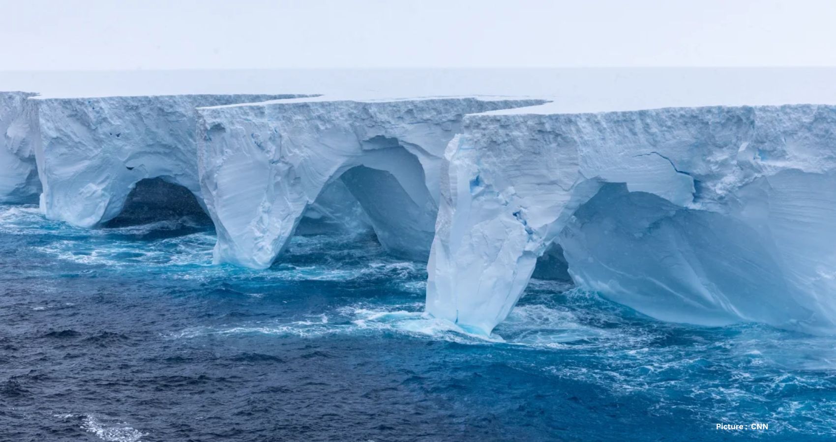 Featured & Cover  Stunning Transformation World's Largest Iceberg Reveals Spectacular Erosion as It Drifts from Antarctica Highlighting Climate Change Impact