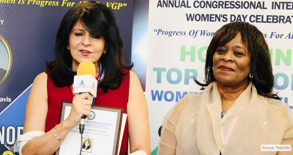 Feature and Cover Seema Govil Among Top 20 Global Women of Excellence Honored on Capitol Hill