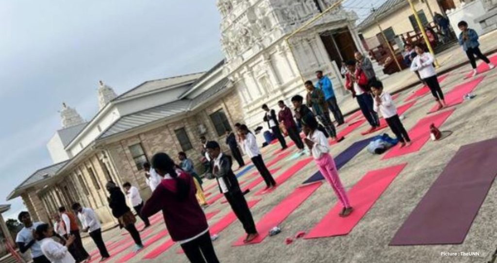 Hindu Swayamsevak Sangh Holds Annual “Health for Humanity Yogathon”