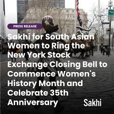 SAKHI Rings Closing Bell At The New York Stock Exchange 2
