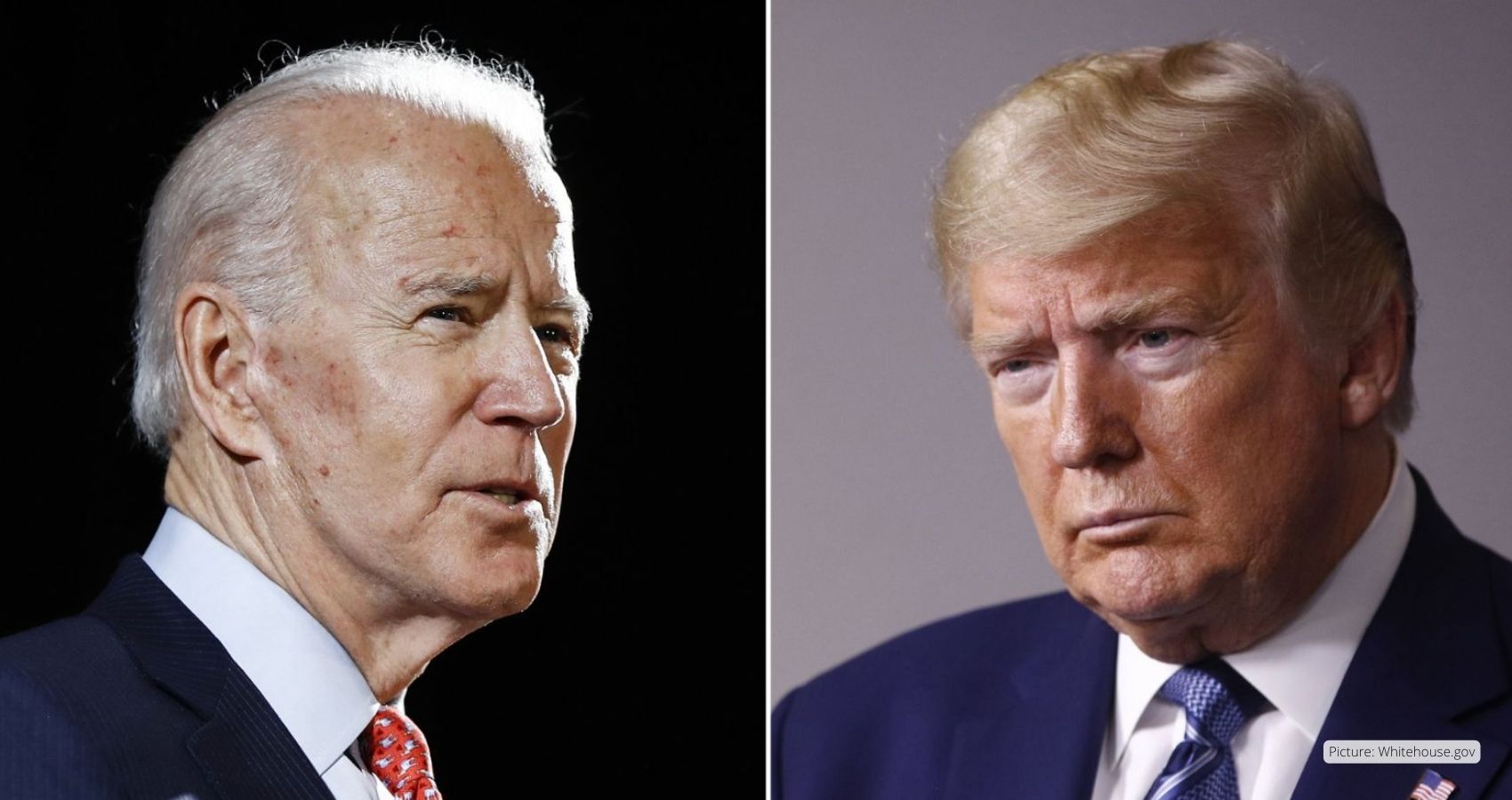 Feature and Cover Biden and Trump