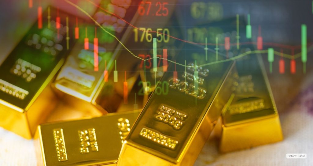 Feature and Cover Gold Prices Surge to Record High Amidst Geopolitical Tensions and Fed Rate Cut Signals