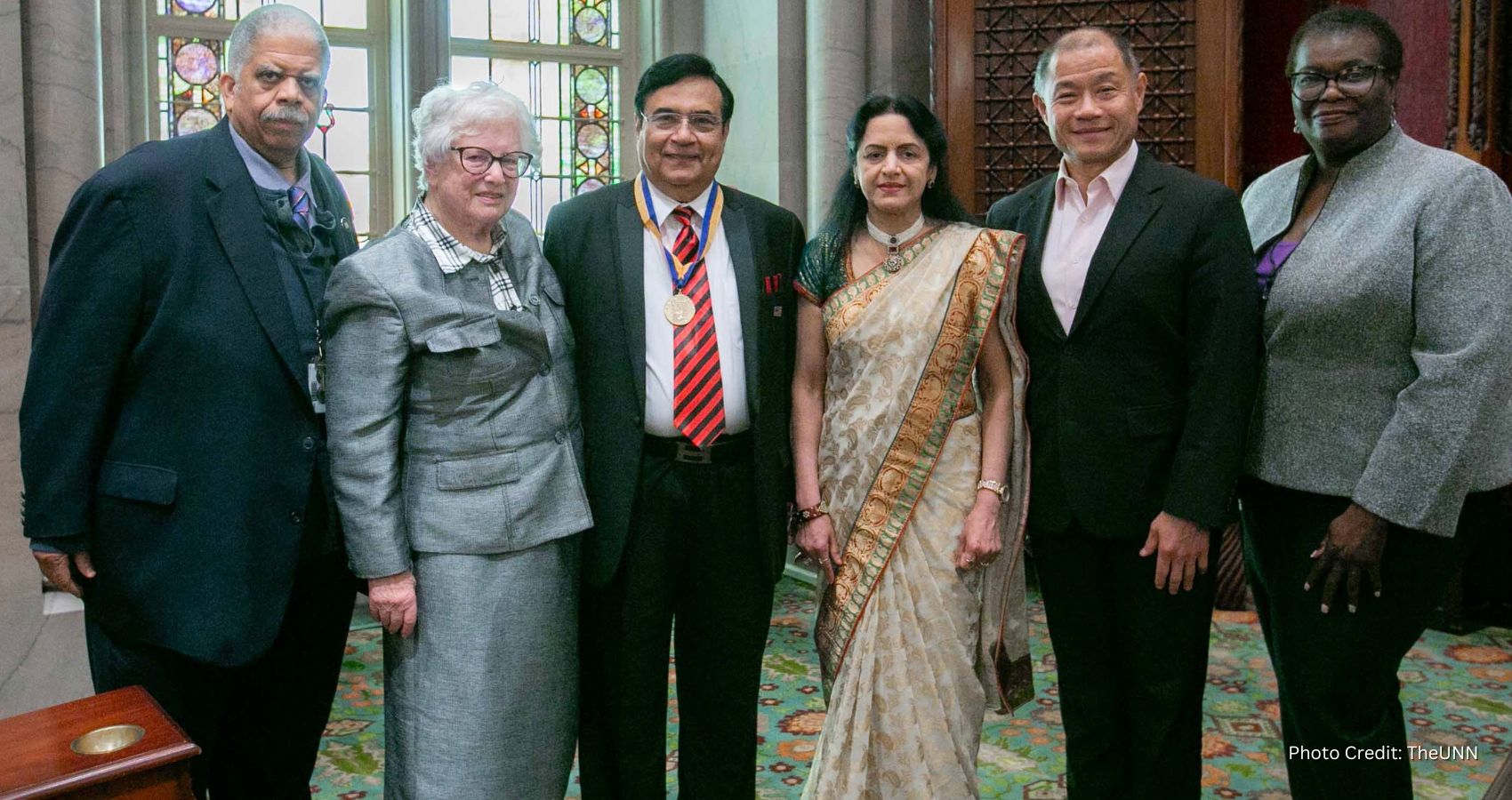Feature and Cover Dr Hari Krishna Shukla Given Liberty Medal By New York State Senate