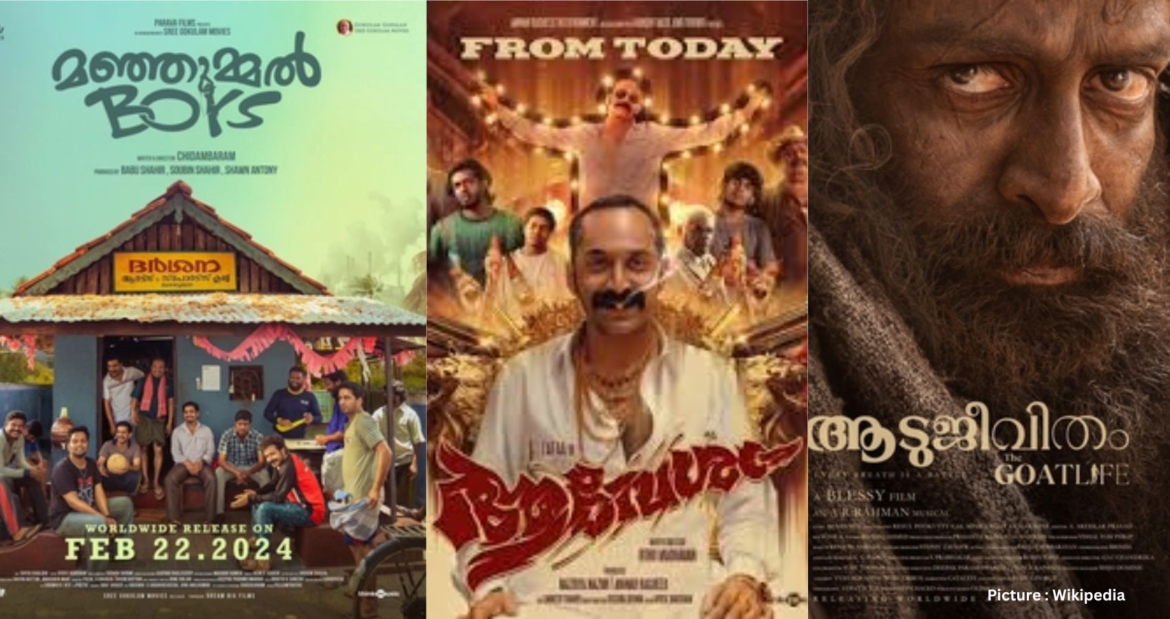 Featured & Cover Malayalam Cinema Soars to New Heights in 2024 Surpassing Rs 1 000 Crore Worldwide While Bollywood Tollywood and Kollywood Struggle