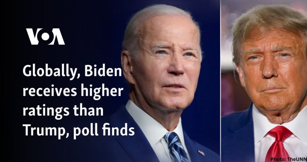 Biden Receives Higher Ratings Than Trump, Globally
