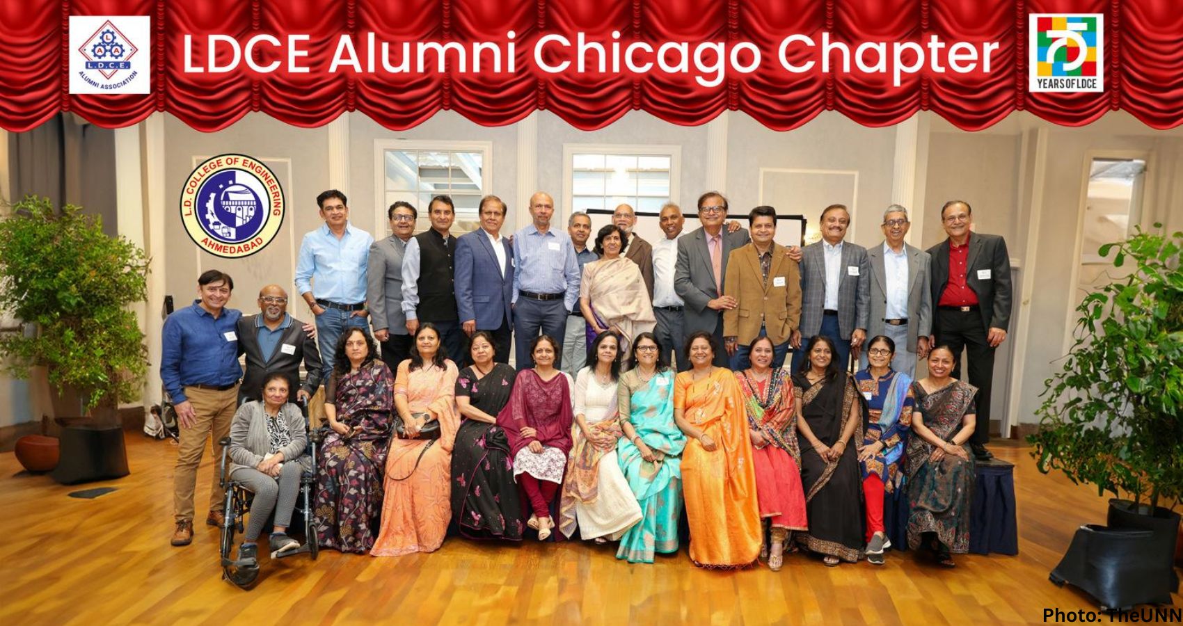 Feature and Cover India US Alumni Connect With LDCE Alumni Meet at Chicago By Asian Media USA ©