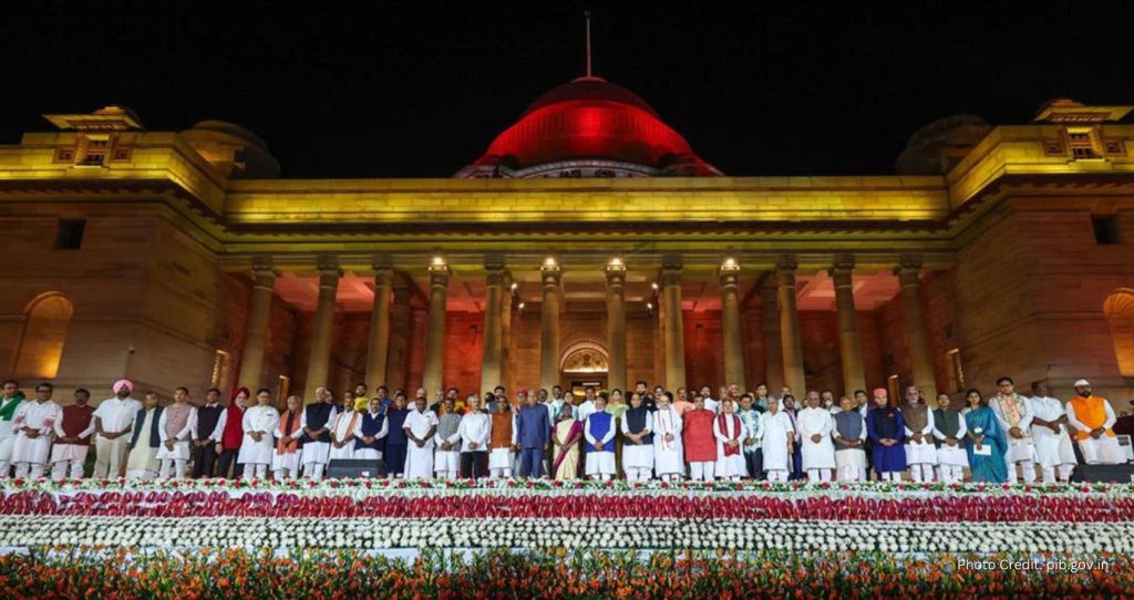 President of India Allocates Portfolios Among Union Council of Ministers