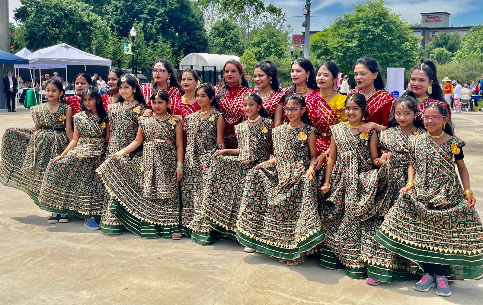 Gujarati Folk Dancers