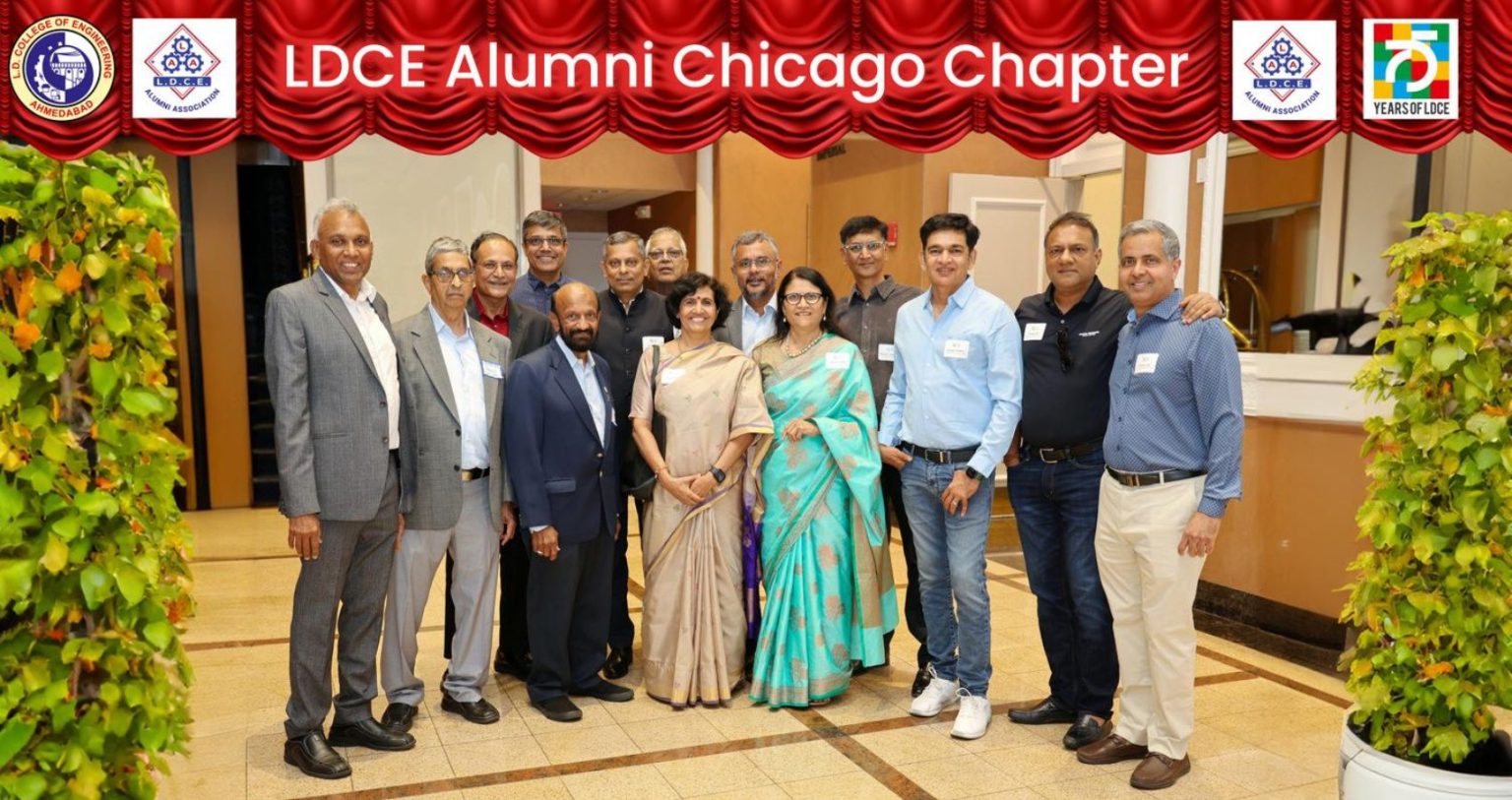 India US Alumni Connect With LDCE Alumni Meet at Chicago By Asian Media ...