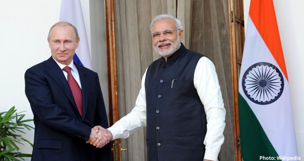 Modi Urges Peace in Ukraine During Moscow Visit, Criticized by Zelenskyy for Meeting Putin