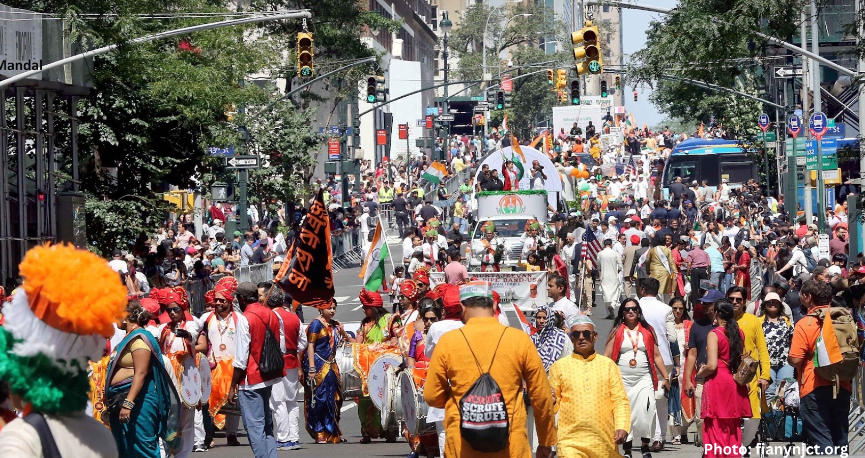 Feature and Cover Controversy Arises Over Ram Mandir Float at New York City India Day Parade