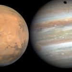 Feature and Cover Jupiter and Mars Align to Mark India’s 78th Independence Day Celebration