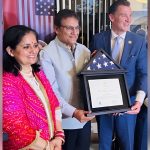 Feature and Cover Varinder Bhalla Receives Congressional Award Recognizing Four Decades of Community Service