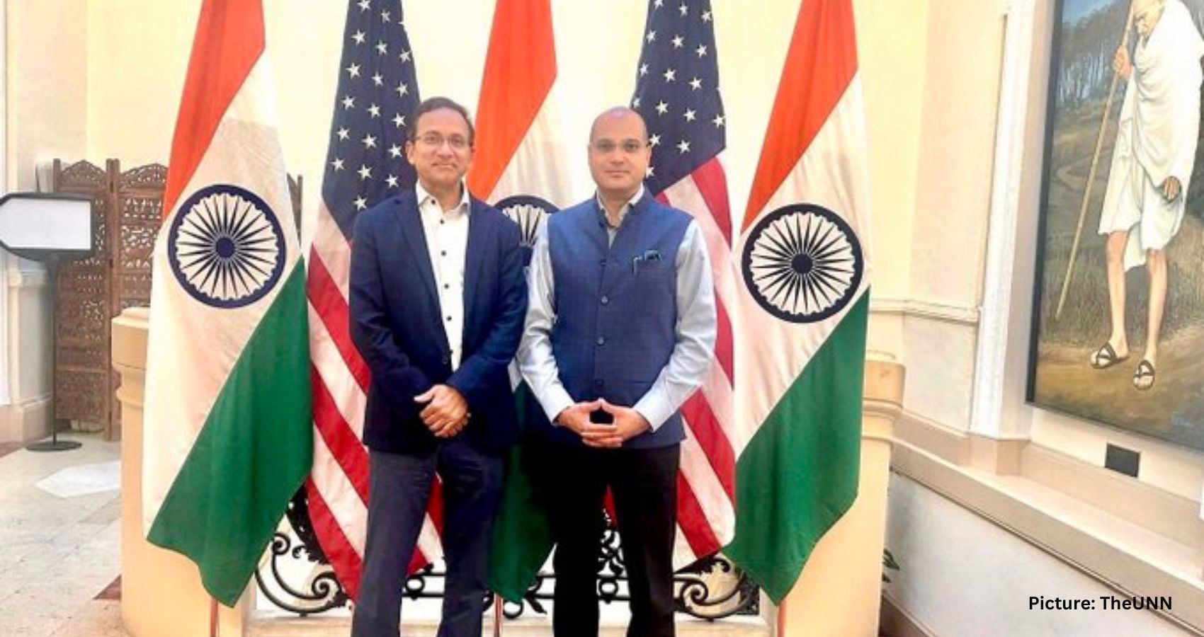 Featured & Cover  Dr Satheesh Kathula President of AAPI Discusses Policy Priorities During a Meeting with Varun Jeph Deputy Consul General of India in New York