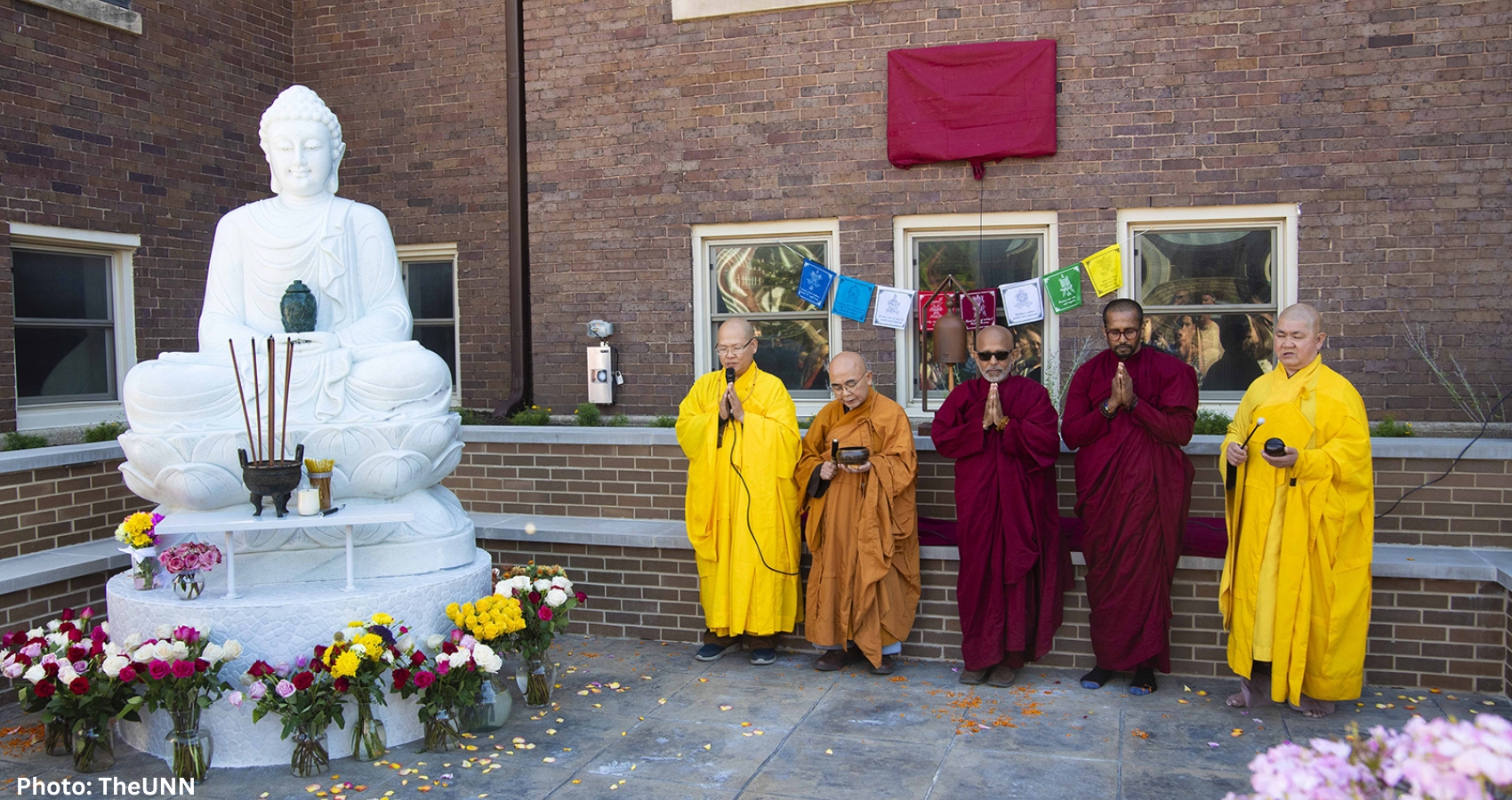 Feature and Cover In a noisy world this temple hopes a new Buddha and meditation garden can bring peace