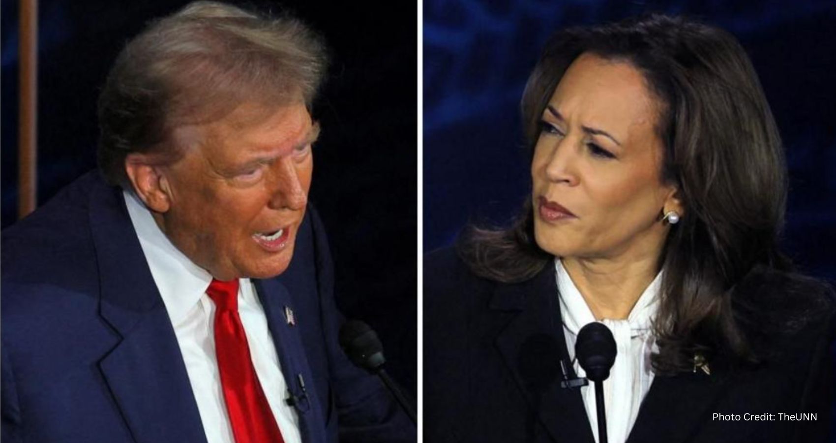 Kamala Harris and Donald Trump Exchange Sharp Accusations in Heated