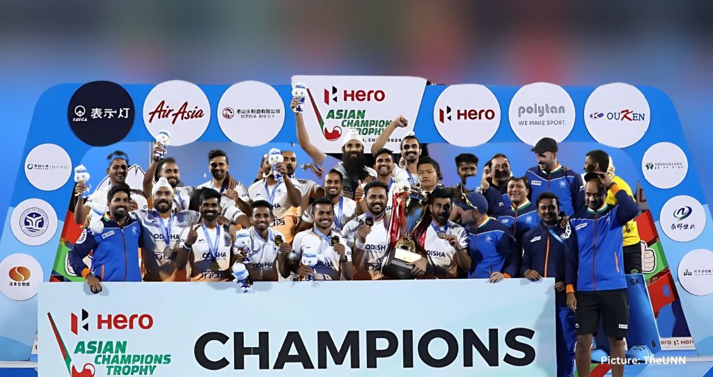 India’s Triumph Over China in Asian Champions Trophy Final Led by Jugraj Singh’s First Field Goal