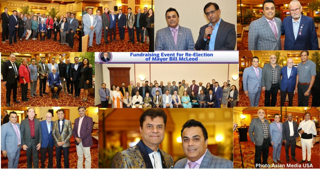 Indian Community Leaders Unite to Support Mayor Bill McLeod of Hoffman Estates and Fundraises $25000