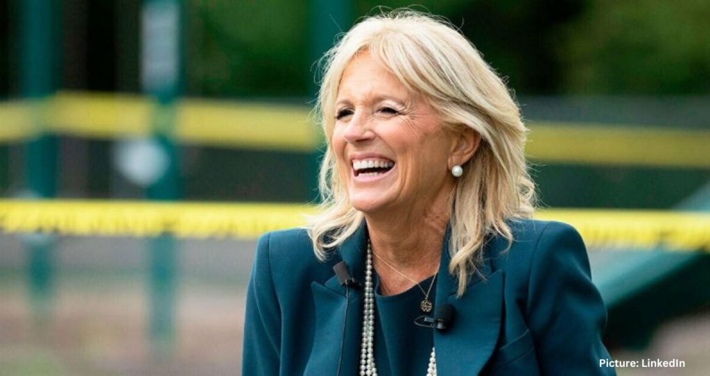 Featured & Cover First Lady Dr Jill Biden Receives 7 5 Carat Lab Grown Diamond as Part of 2023 Gifts from World Leaders