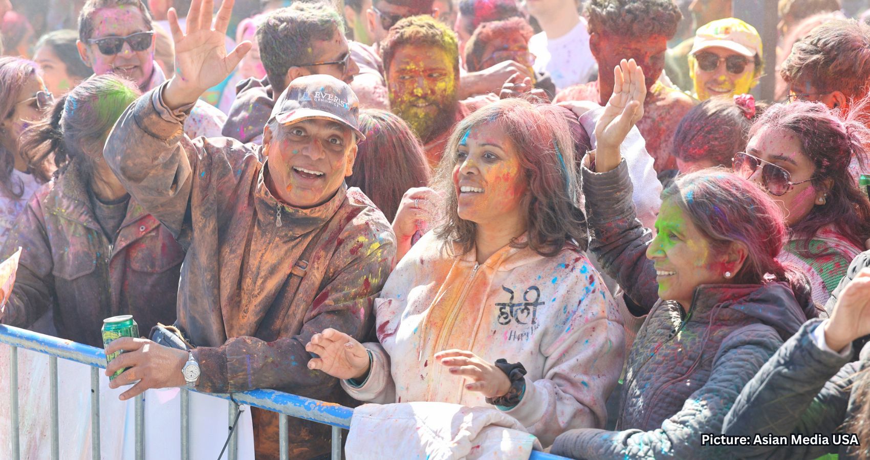 Largest Festival of Colors at Navy Pier In Chicago, Celebrating Unity, and Cultural Exchange