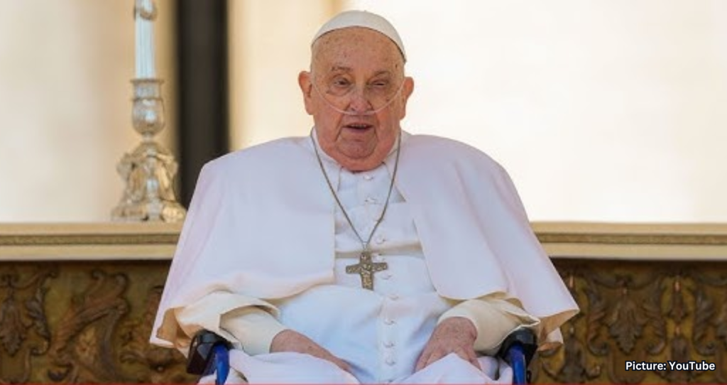 Pope Francis Makes First Public Appearance After Hospitalization, Appears in Better Health