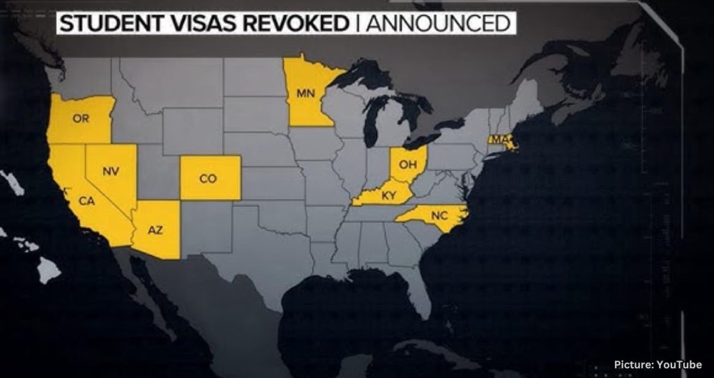 Trump Administration Revokes Visas of Hundreds of International Students, Prompting Backlash and Legal Battles