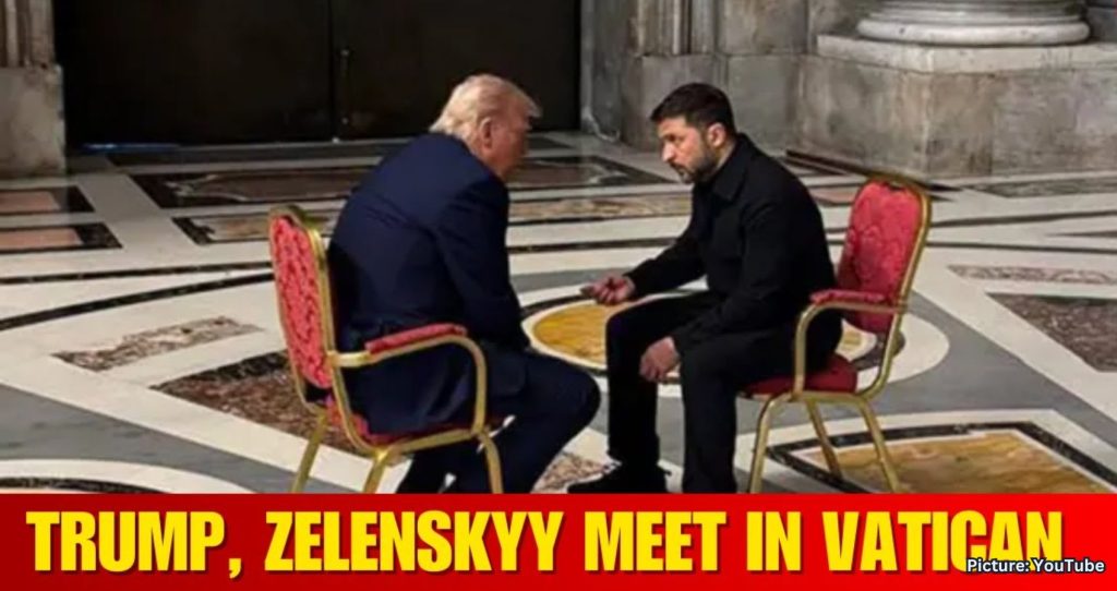 Trump and Zelenskyy Hold Private Meeting at Vatican Amid Global Attention