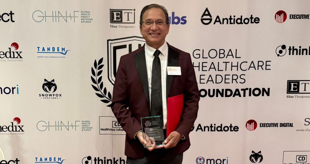 Dr. Satheesh Kathula Honored with Lifetime Achievement in Global Healthcare Leadership