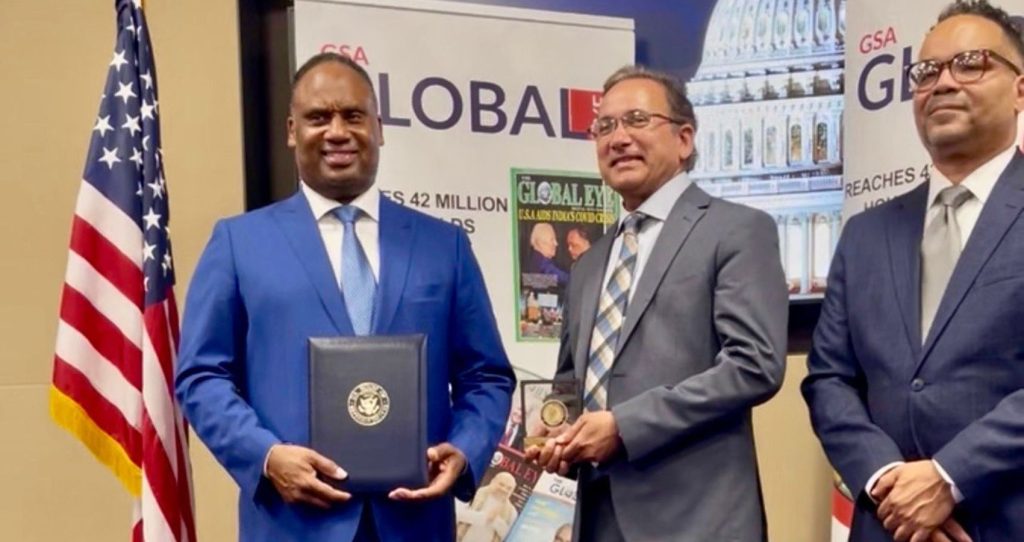 Dr. Satheesh Kathula Honored By The US Congress During Asian American And Pacific Islander Heritage Month