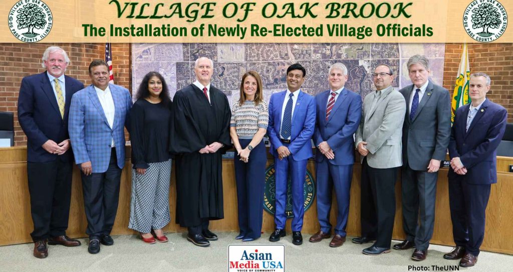 Oak Brook’s Swearing-In Ceremony Ignites Unity and Hope for a Thriving Future Oak